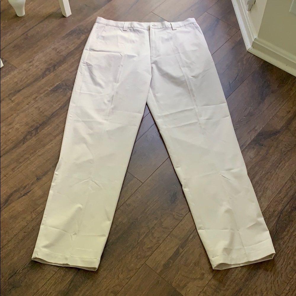 Adidas flat front pant 36 x 34